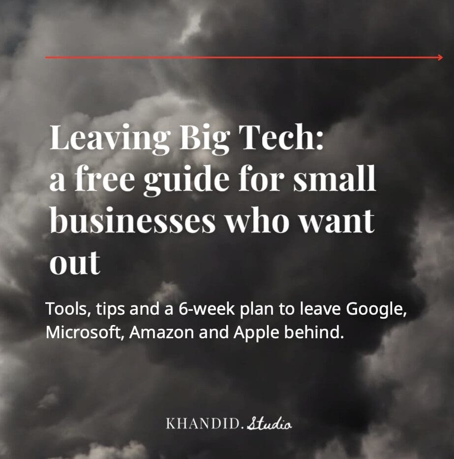 decoupling from big tech free guide